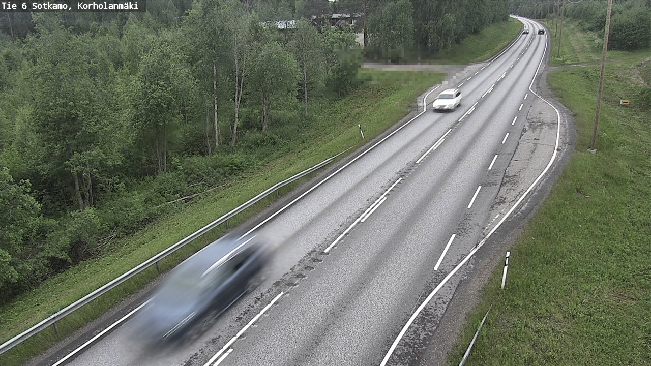 Weather Camera Image Road 6 Sotkamo, Korholanmäki, Sotkamo, Kainuu