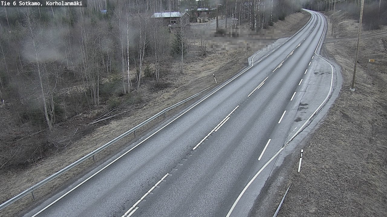 Weather Camera Image Väg 6 Sotkamo, Korholanmäki, Sotkamo, Kainuu
