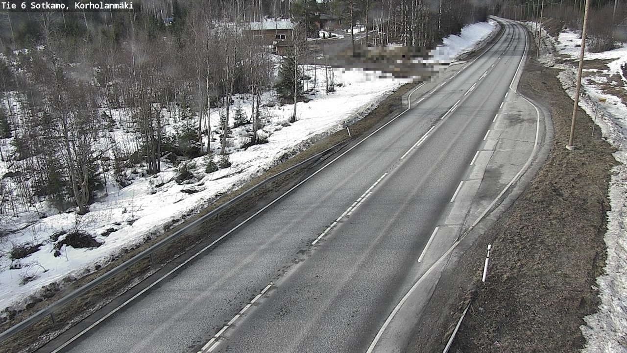 Weather Camera Image Road 6 Sotkamo, Korholanmäki, Sotkamo, Kainuu