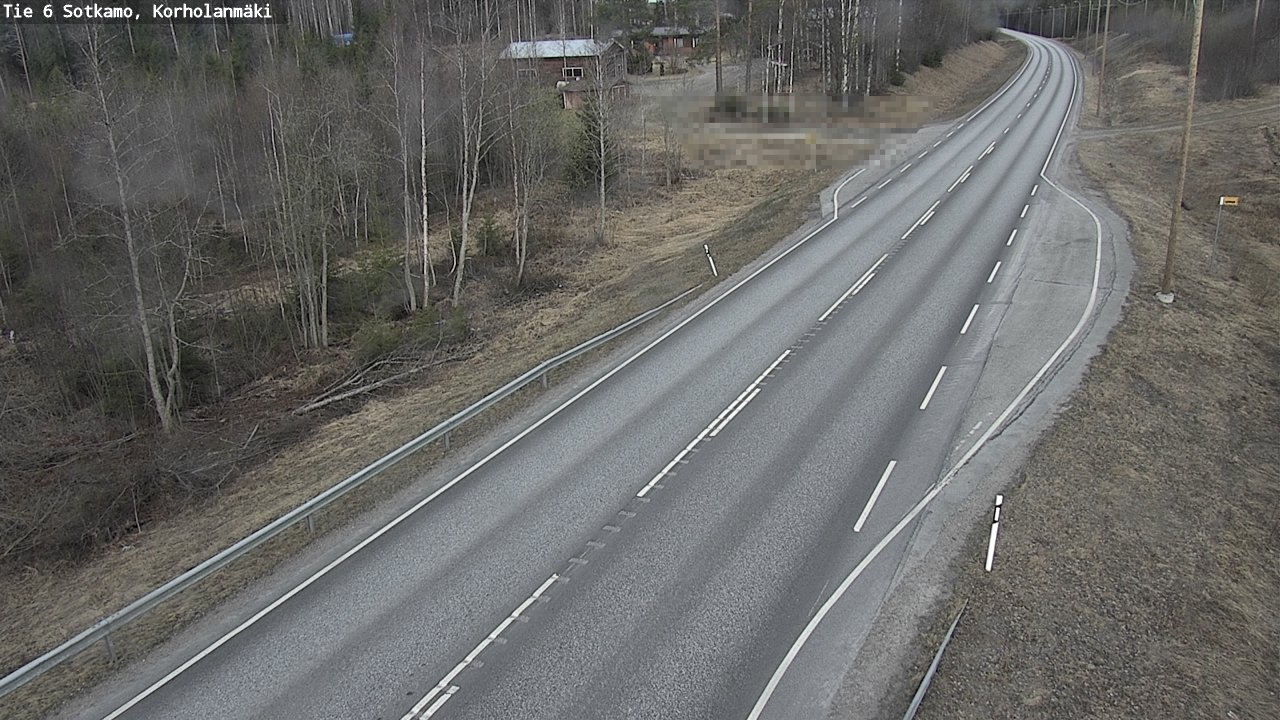 Weather Camera Image Road 6 Sotkamo, Korholanmäki, Sotkamo, Kainuu