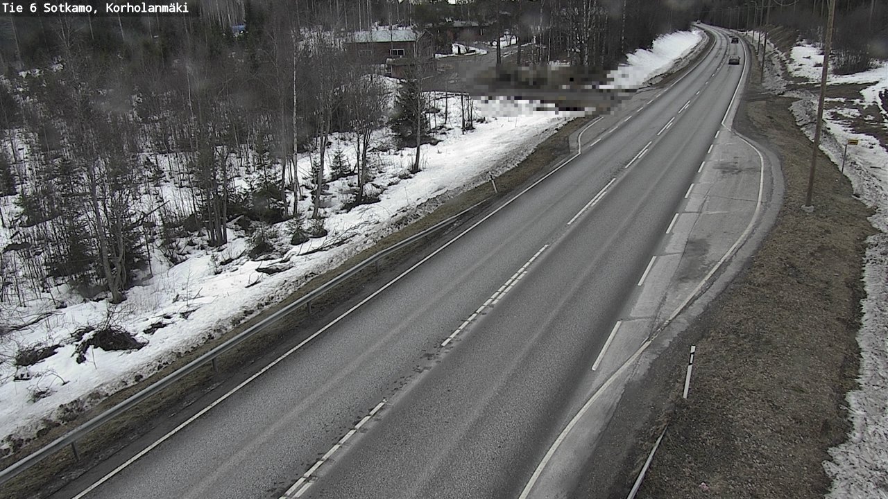 Weather Camera Image Road 6 Sotkamo, Korholanmäki, Sotkamo, Kainuu