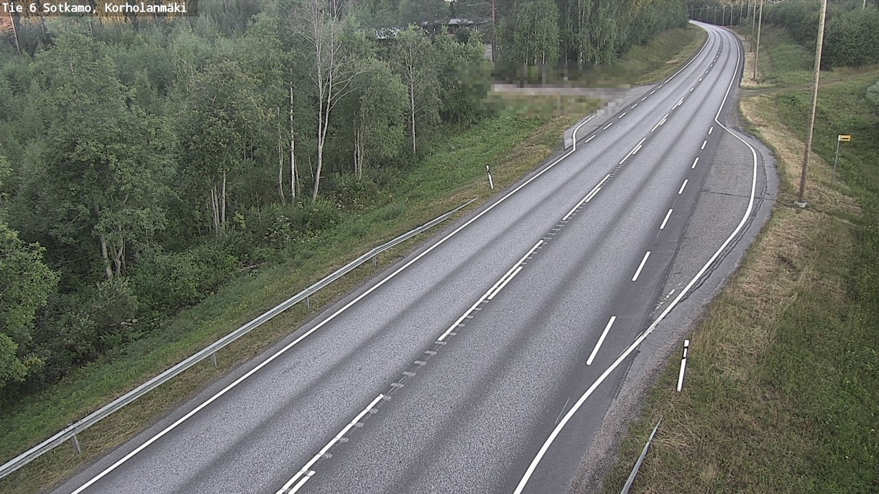 Kelikamerat Kuva Tie 6 Sotkamo, Korholanmäki, Sotkamo, Kainuu