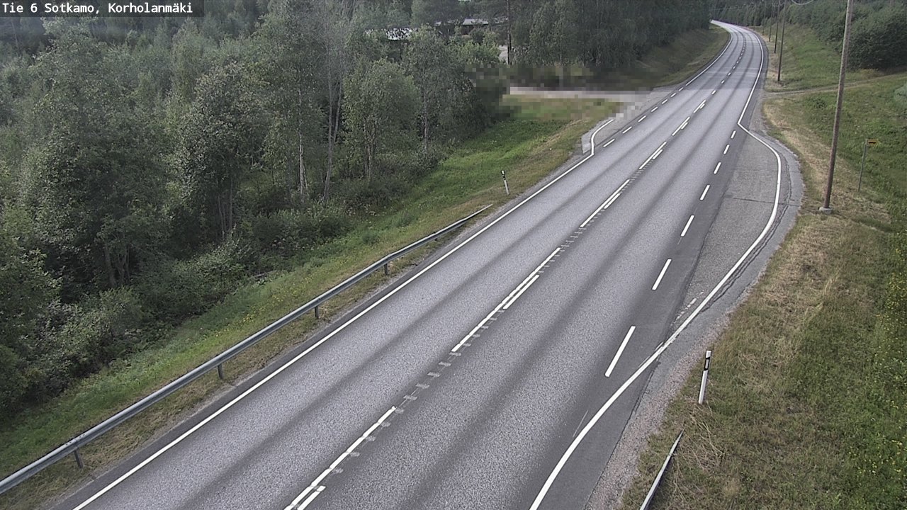 Weather Camera Image Road 6 Sotkamo, Korholanmäki, Sotkamo, Kainuu