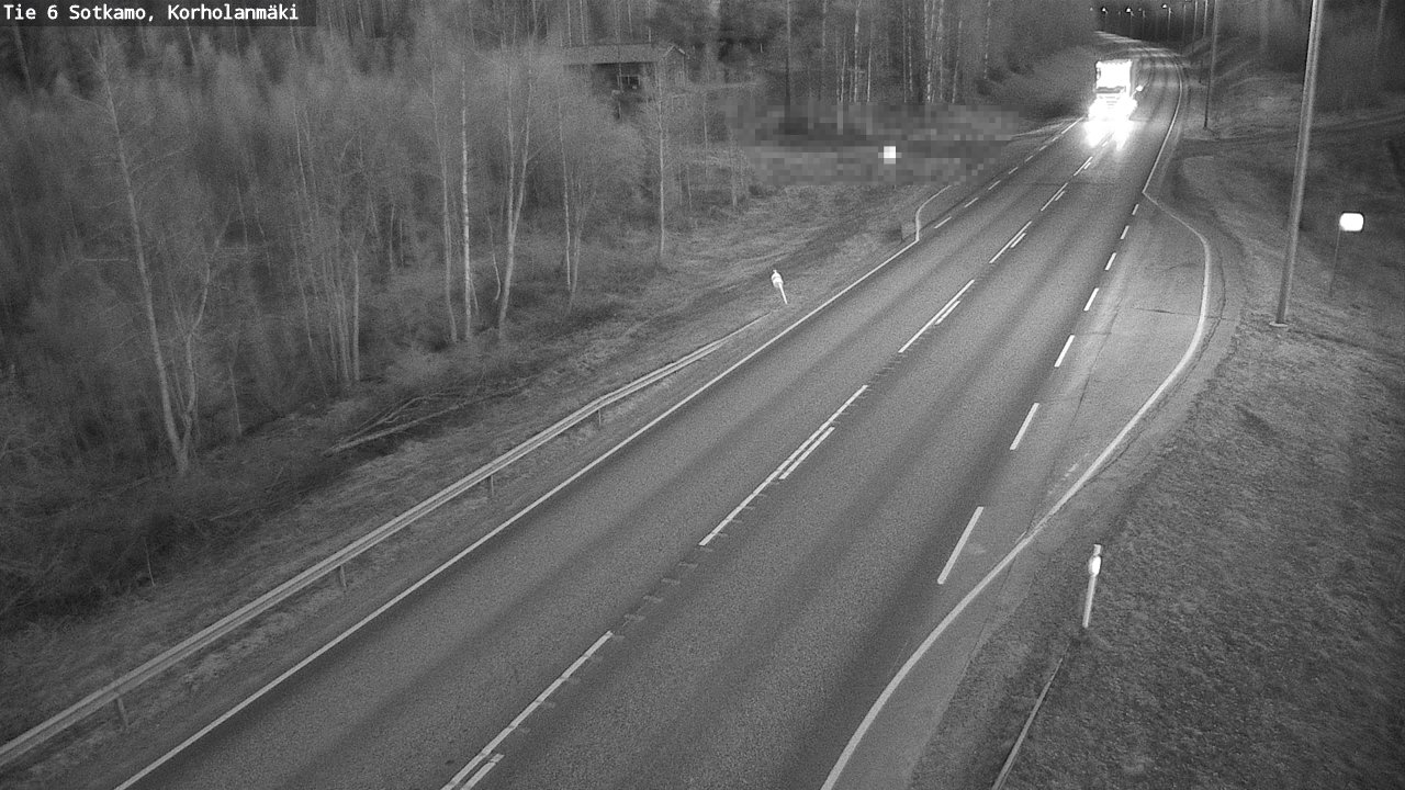 Weather Camera Image Road 6 Sotkamo, Korholanmäki, Sotkamo, Kainuu
