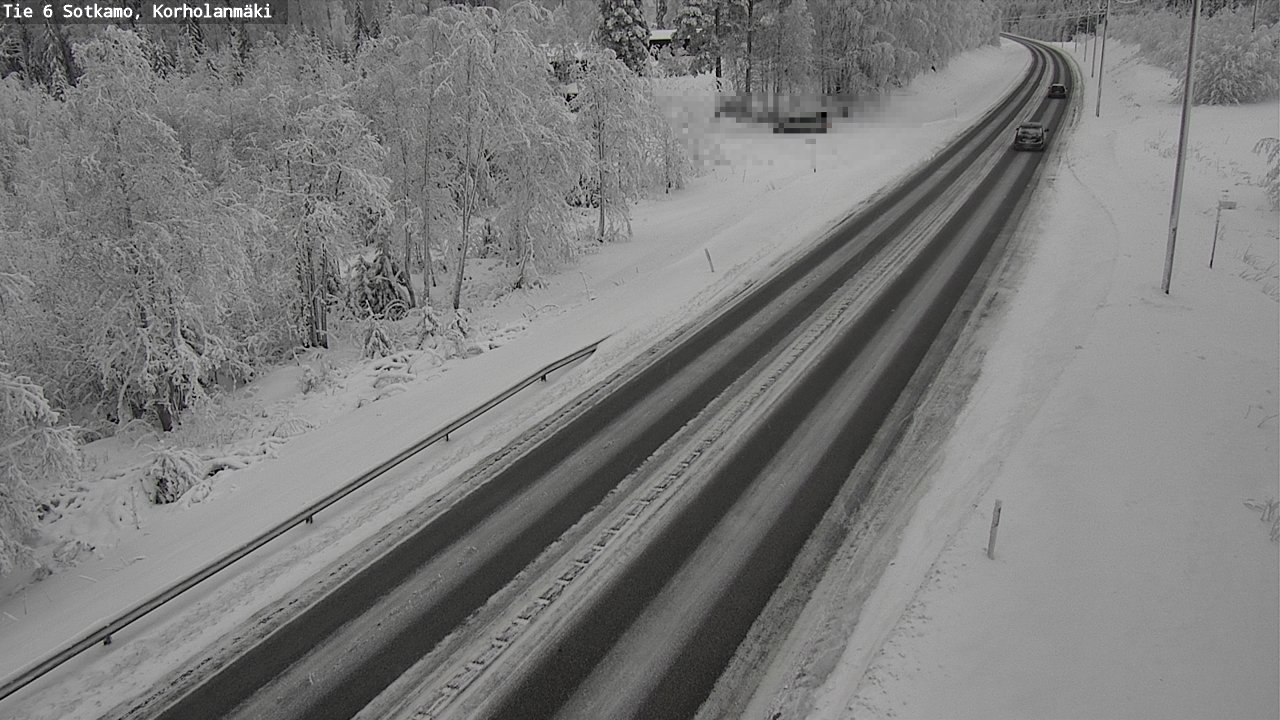 Weather Camera Image Road 6 Sotkamo, Korholanmäki, Sotkamo, Kainuu