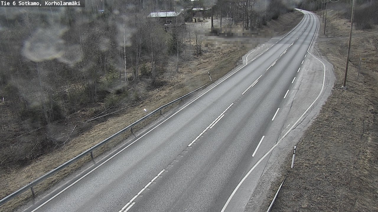Weather Camera Image Väg 6 Sotkamo, Korholanmäki, Sotkamo, Kainuu