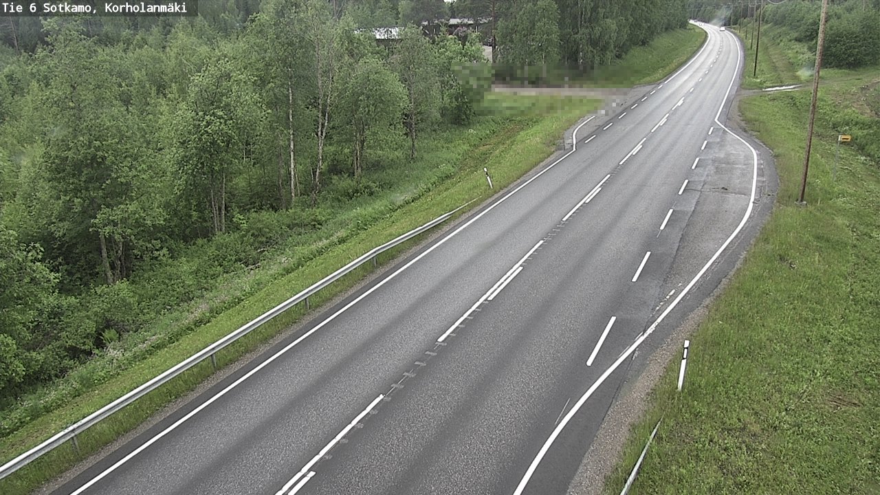 Kelikamerat Kuva Tie 6 Sotkamo, Korholanmäki, Sotkamo, Kainuu