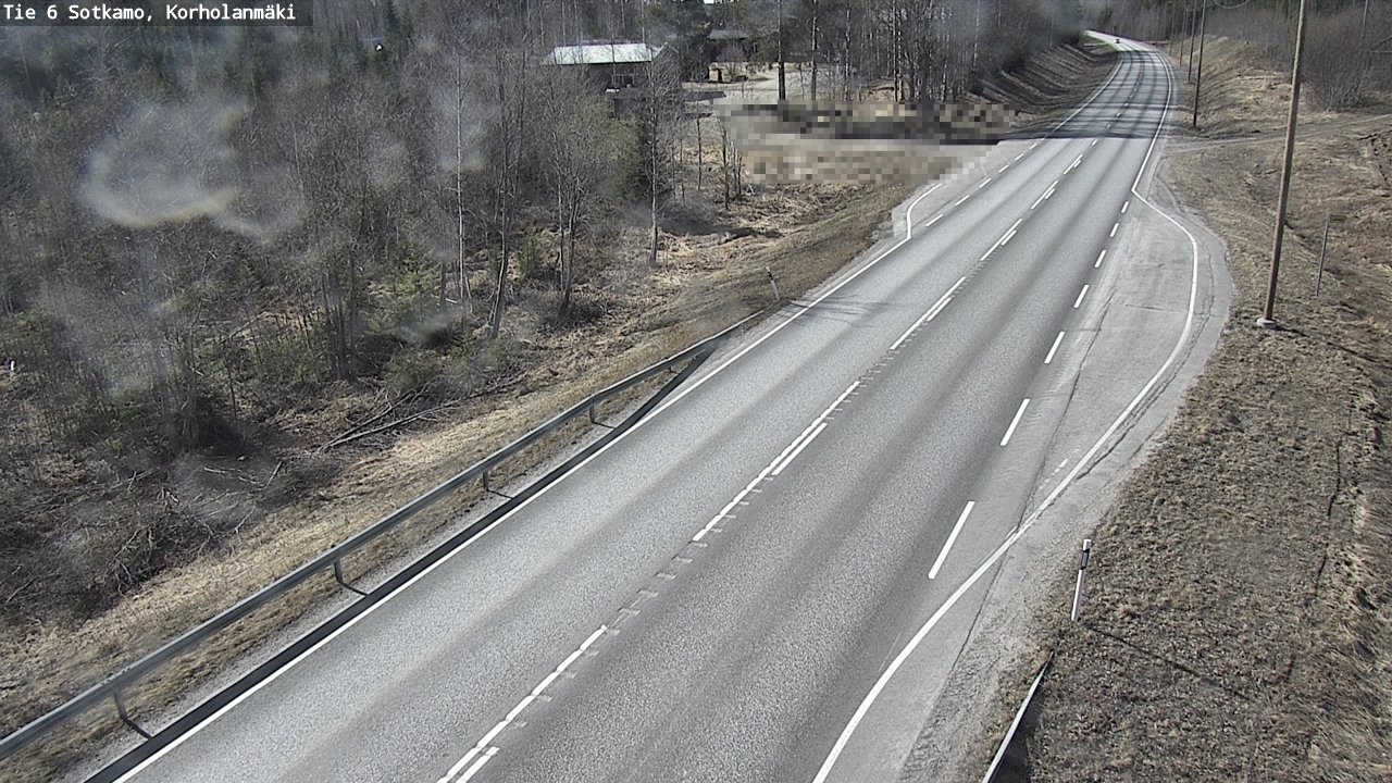 Weather Camera Image Väg 6 Sotkamo, Korholanmäki, Sotkamo, Kainuu