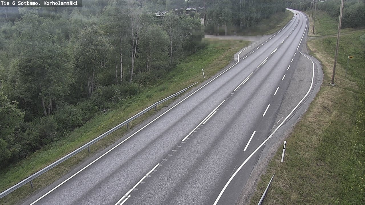Kelikamerat Kuva Tie 6 Sotkamo, Korholanmäki, Sotkamo, Kainuu