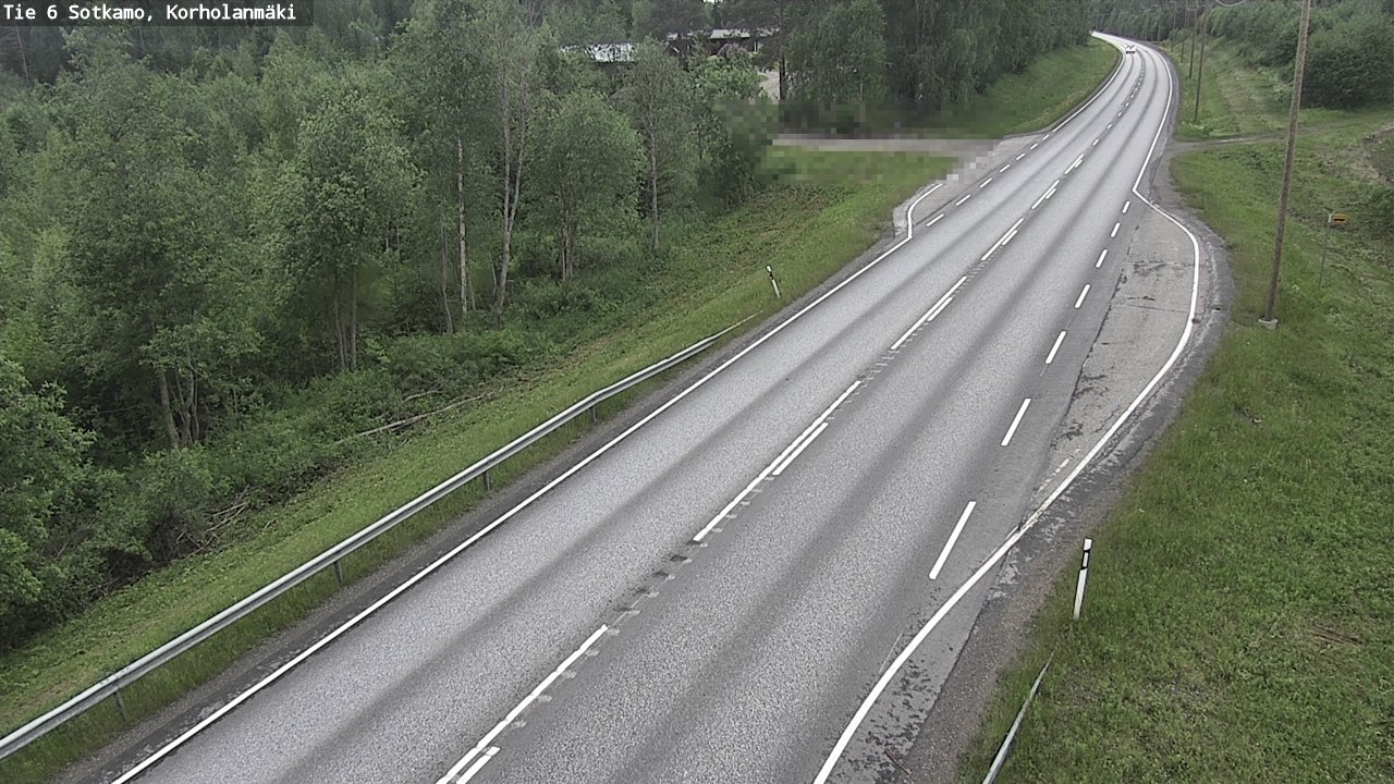 Weather Camera Image Road 6 Sotkamo, Korholanmäki, Sotkamo, Kainuu