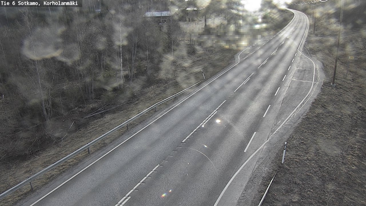 Weather Camera Image Väg 6 Sotkamo, Korholanmäki, Sotkamo, Kainuu
