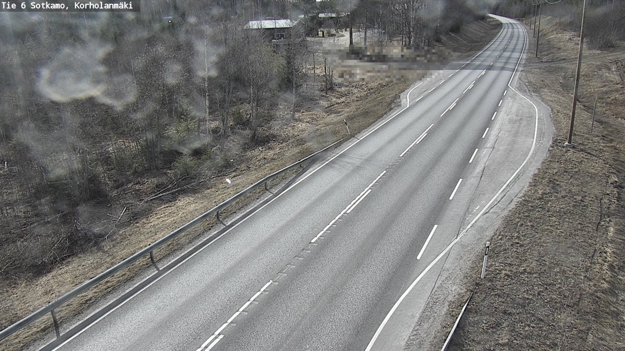 Weather Camera Image Väg 6 Sotkamo, Korholanmäki, Sotkamo, Kainuu