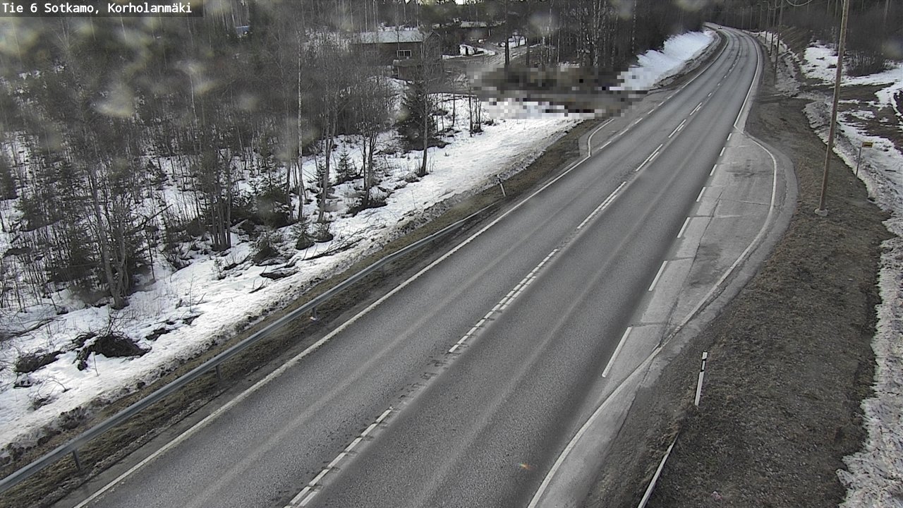 Weather Camera Image Road 6 Sotkamo, Korholanmäki, Sotkamo, Kainuu