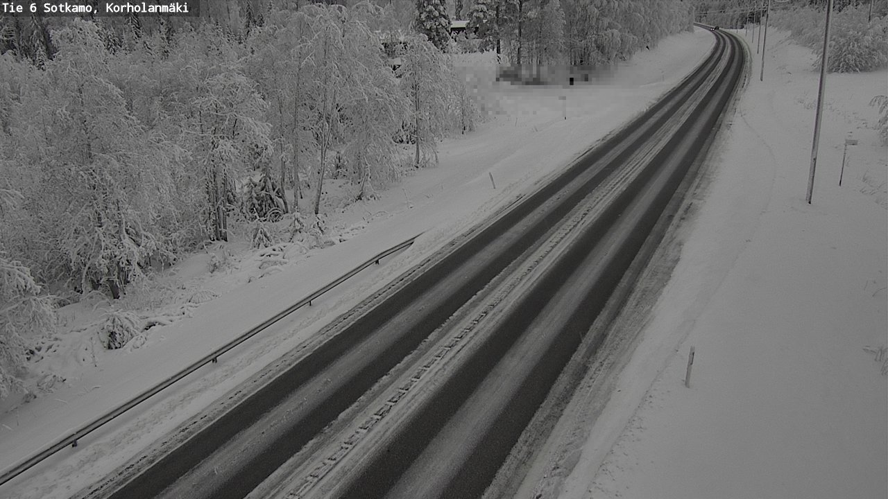 Weather Camera Image Road 6 Sotkamo, Korholanmäki, Sotkamo, Kainuu