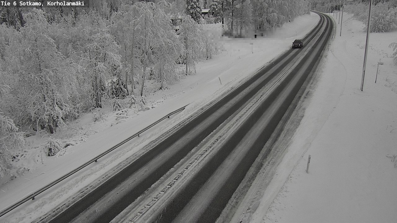 Weather Camera Image Road 6 Sotkamo, Korholanmäki, Sotkamo, Kainuu