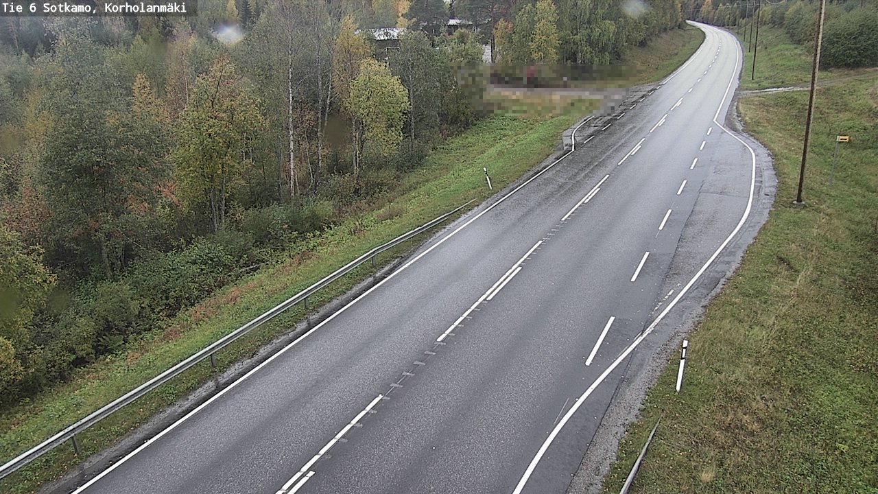 Kelikamerat Kuva Tie 6 Sotkamo, Korholanmäki, Sotkamo, Kainuu
