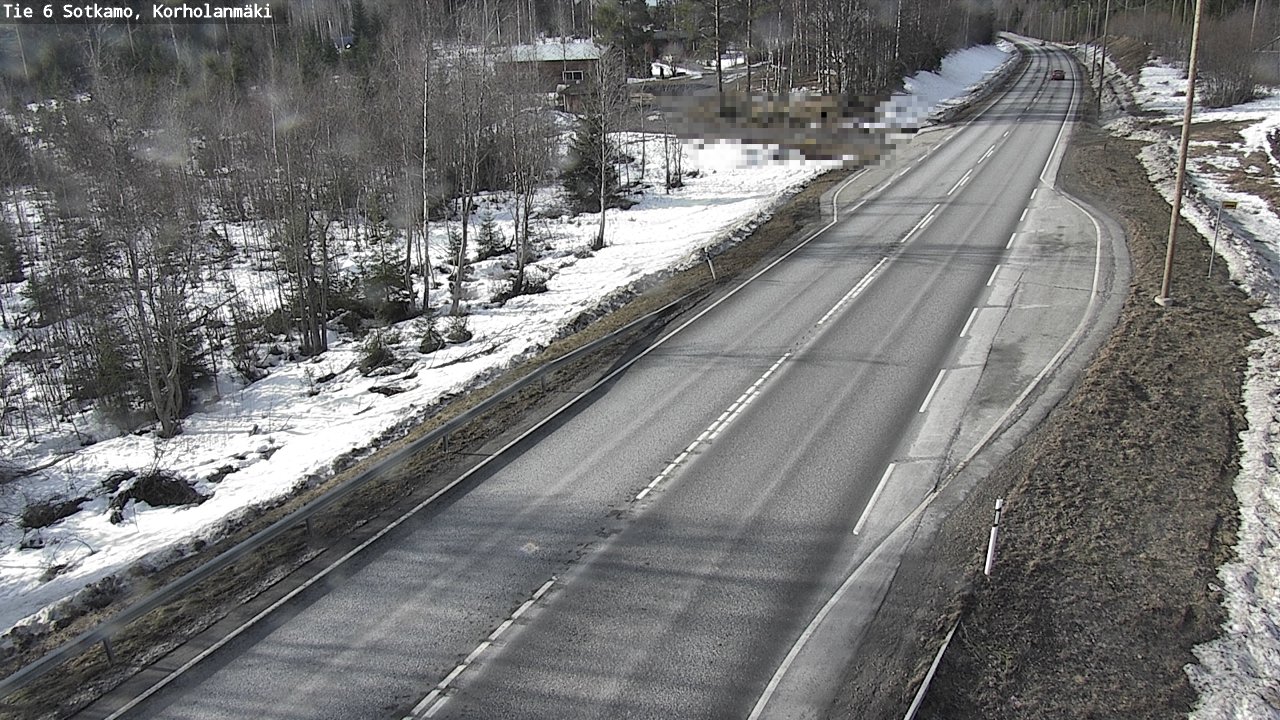 Weather Camera Image Road 6 Sotkamo, Korholanmäki, Sotkamo, Kainuu