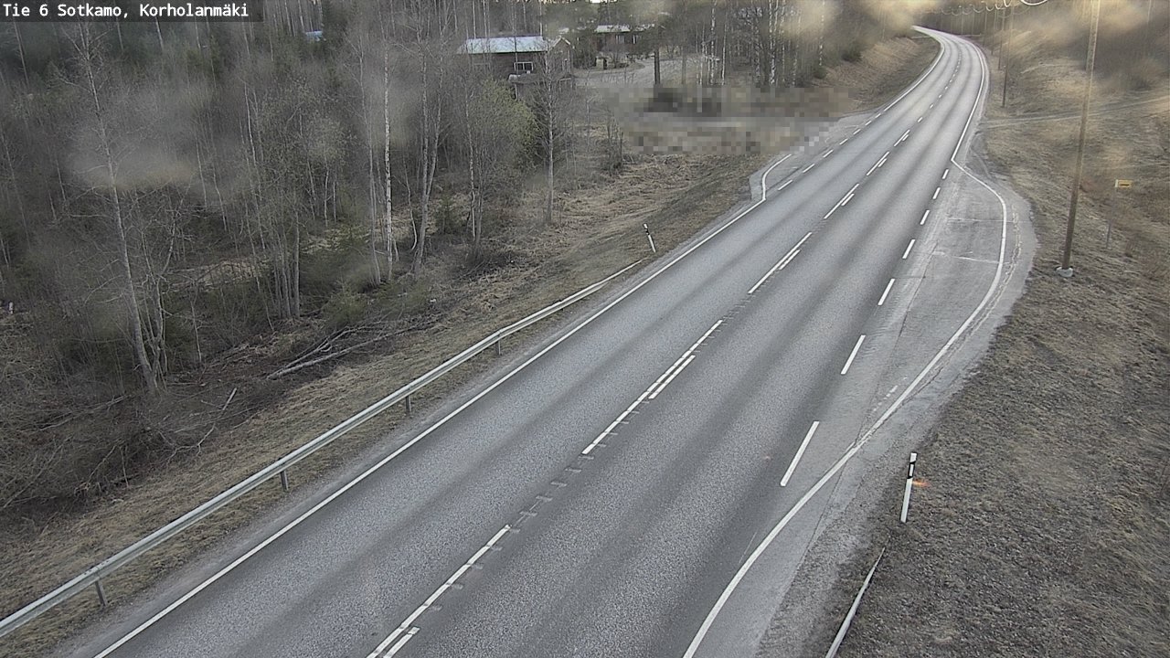 Weather Camera Image Väg 6 Sotkamo, Korholanmäki, Sotkamo, Kainuu