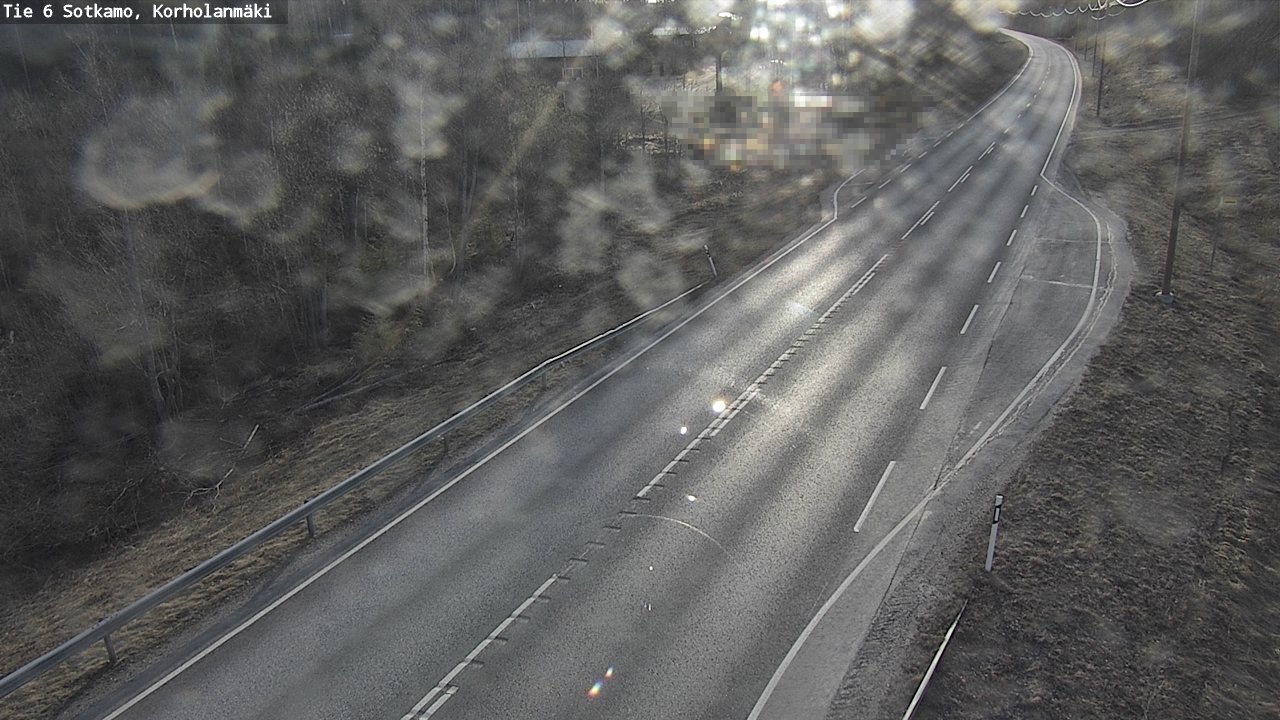 Weather Camera Image Väg 6 Sotkamo, Korholanmäki, Sotkamo, Kainuu