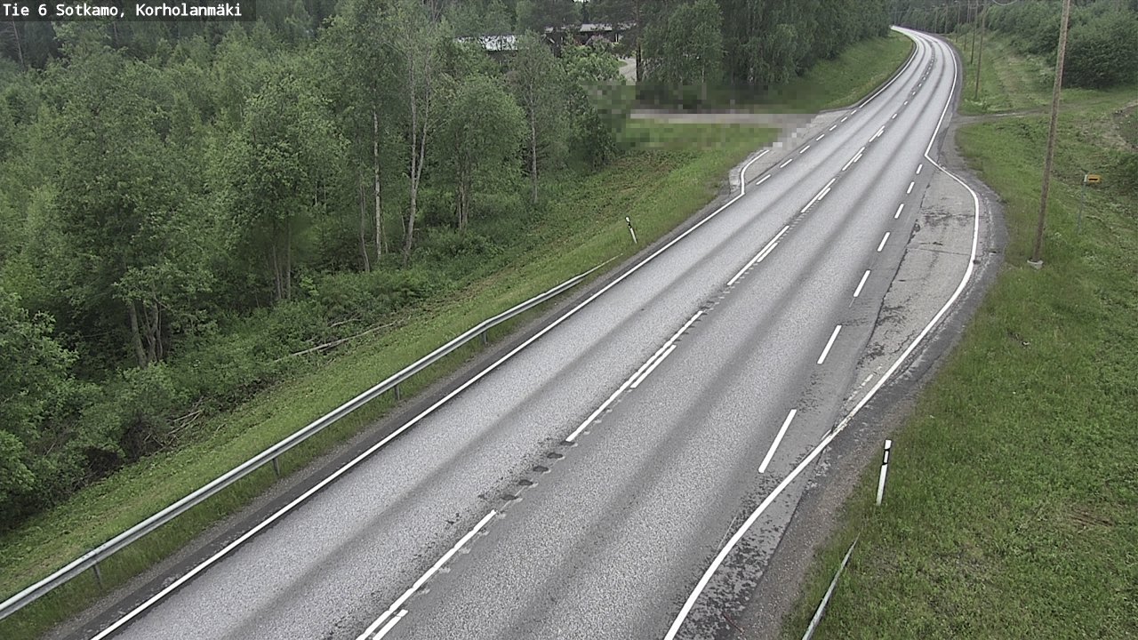 Weather Camera Image Road 6 Sotkamo, Korholanmäki, Sotkamo, Kainuu