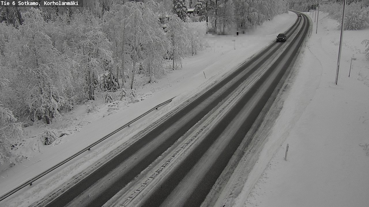 Weather Camera Image Road 6 Sotkamo, Korholanmäki, Sotkamo, Kainuu