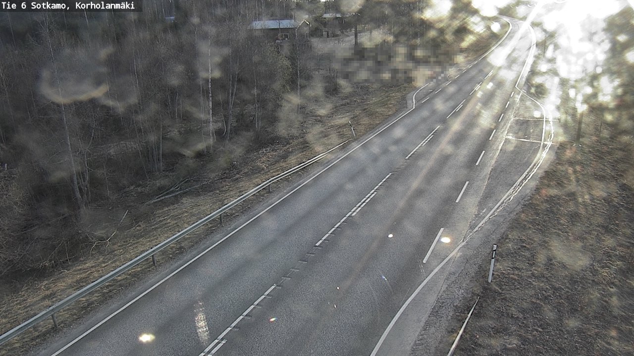 Weather Camera Image Väg 6 Sotkamo, Korholanmäki, Sotkamo, Kainuu