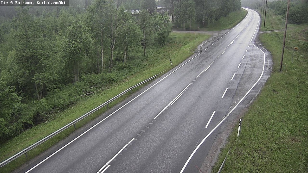 Kelikamerat Kuva Tie 6 Sotkamo, Korholanmäki, Sotkamo, Kainuu