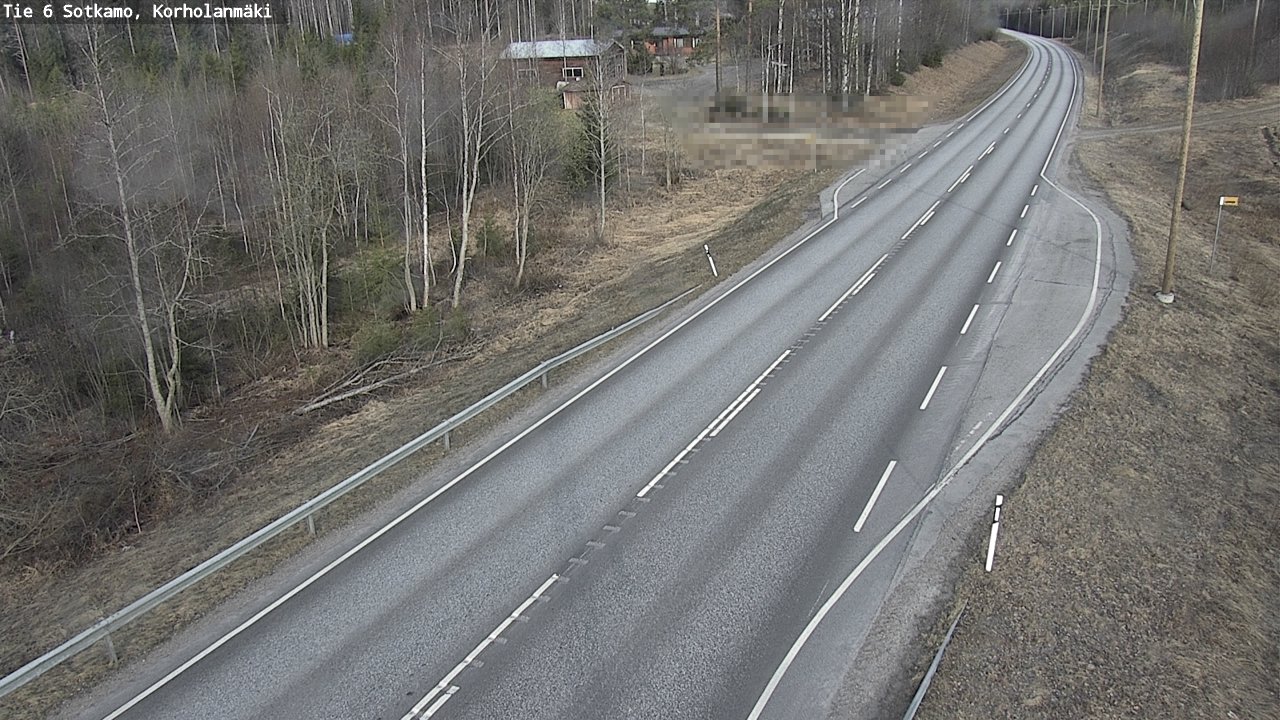 Weather Camera Image Road 6 Sotkamo, Korholanmäki, Sotkamo, Kainuu