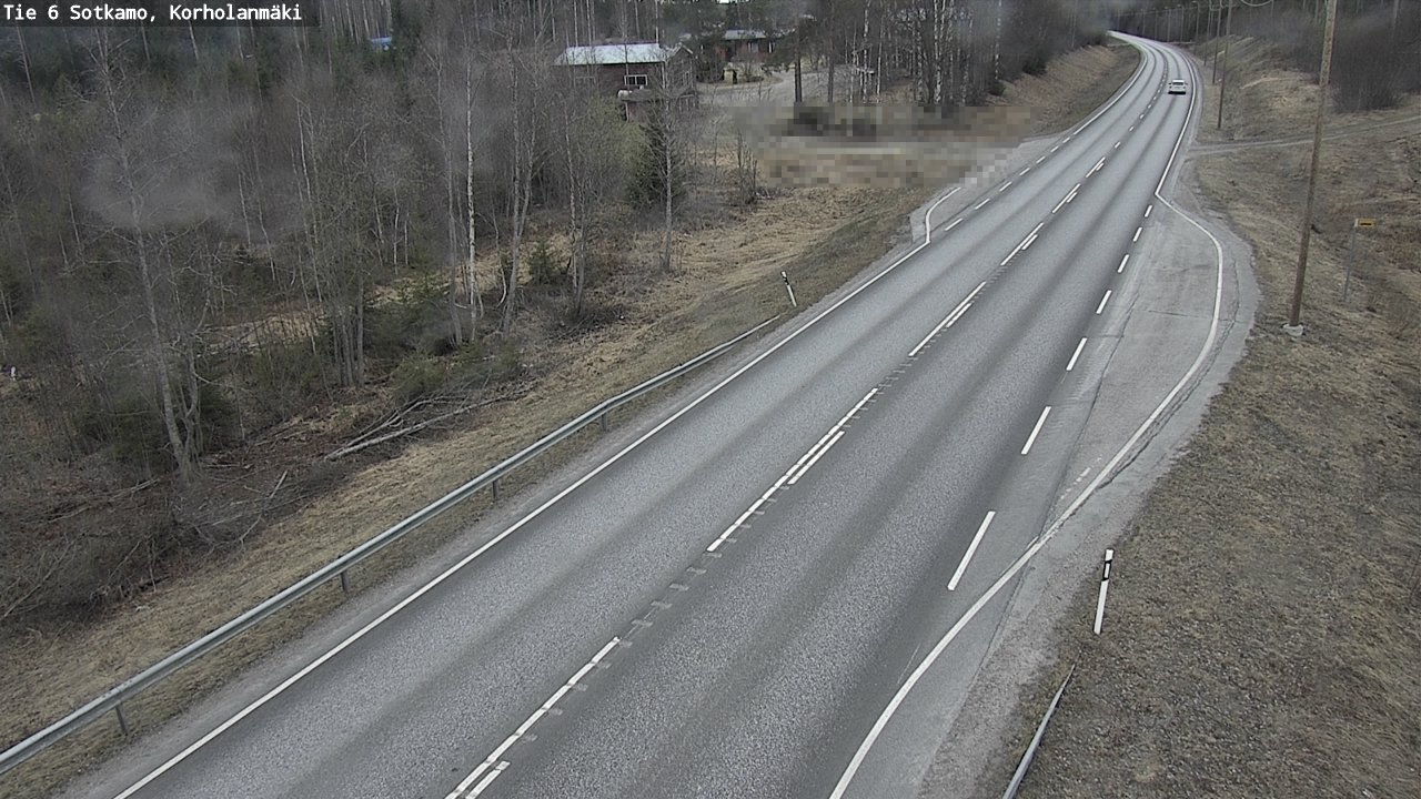 Weather Camera Image Road 6 Sotkamo, Korholanmäki, Sotkamo, Kainuu