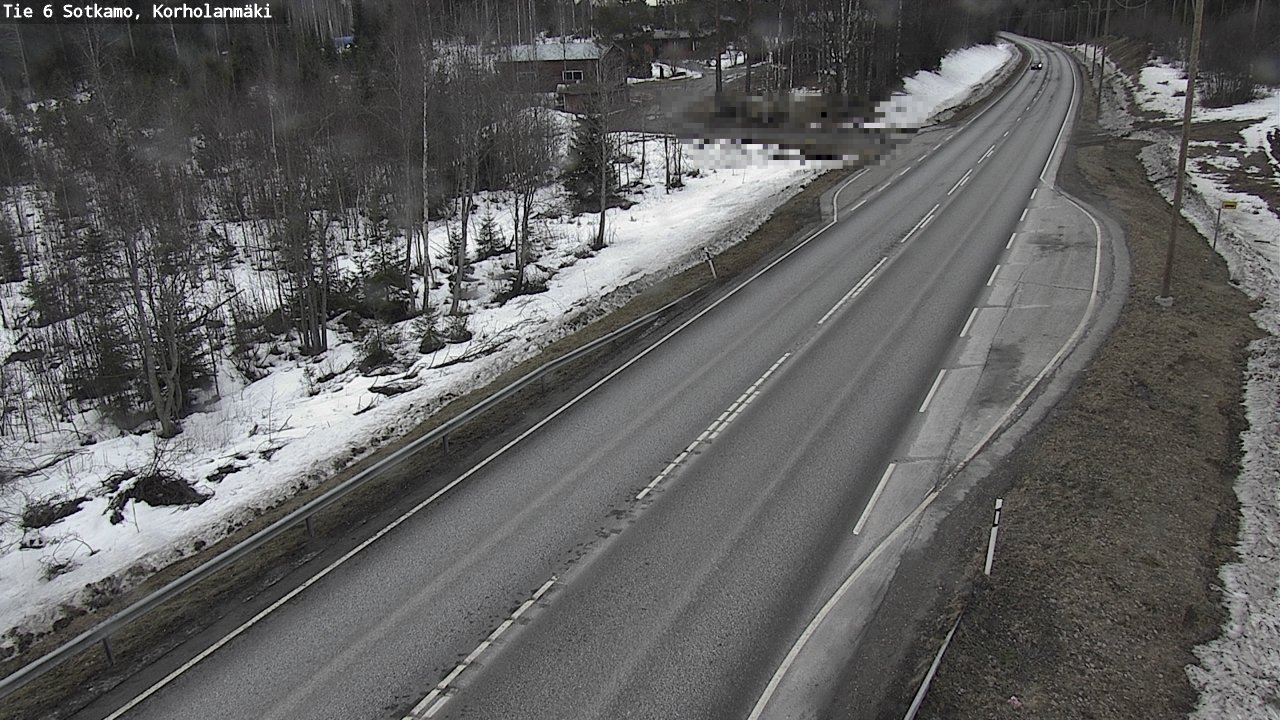 Weather Camera Image Road 6 Sotkamo, Korholanmäki, Sotkamo, Kainuu