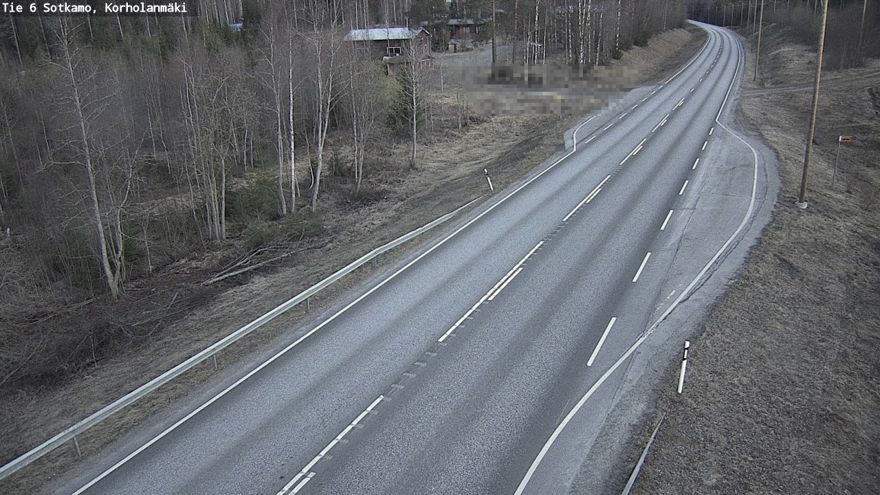 Weather Camera Image Road 6 Sotkamo, Korholanmäki, Sotkamo, Kainuu