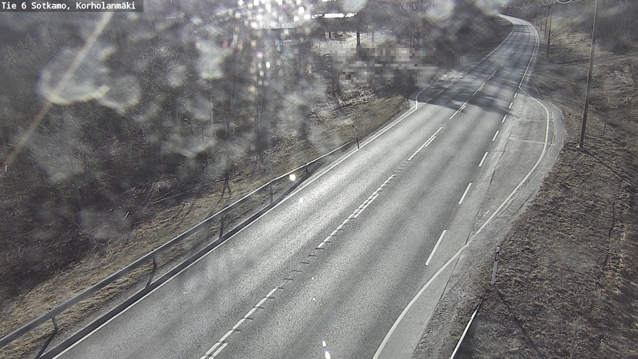 Weather Camera Image Väg 6 Sotkamo, Korholanmäki, Sotkamo, Kainuu