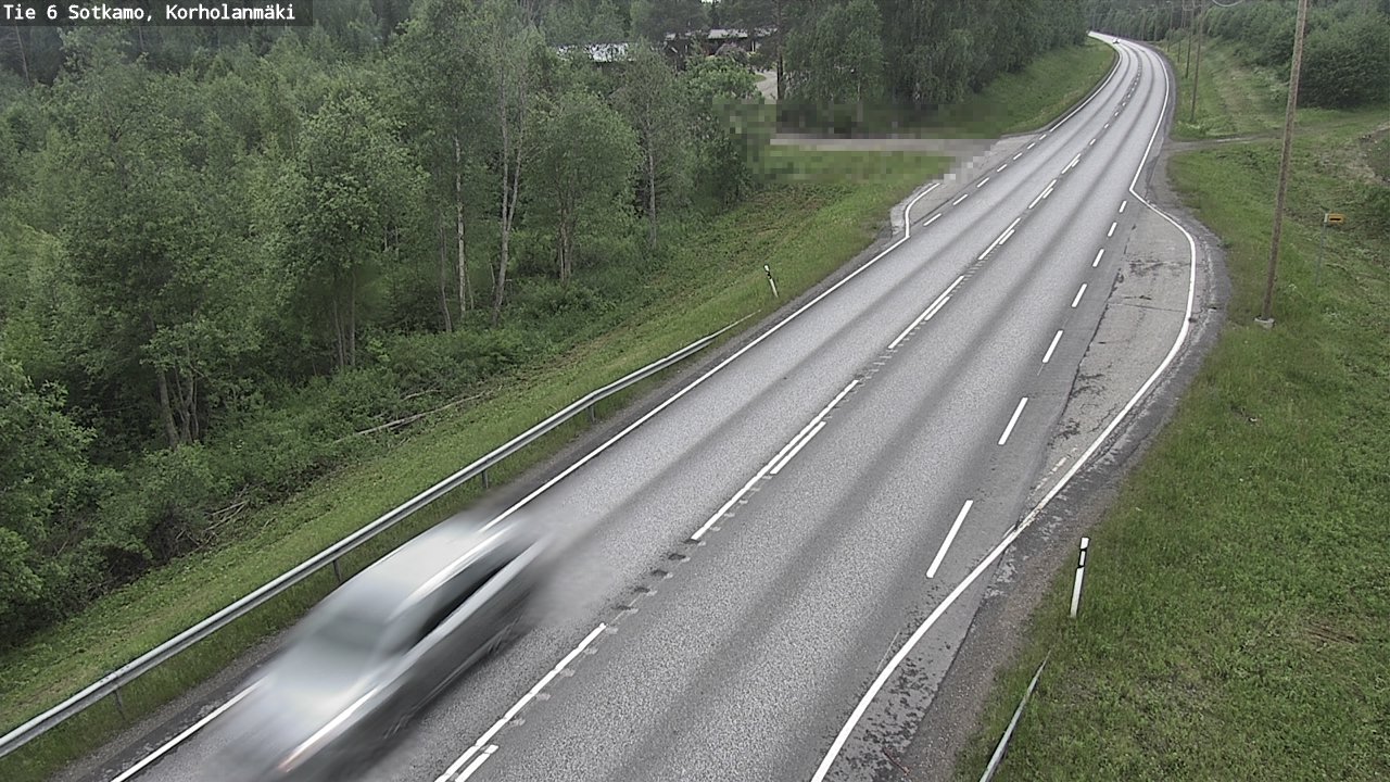 Weather Camera Image Road 6 Sotkamo, Korholanmäki, Sotkamo, Kainuu