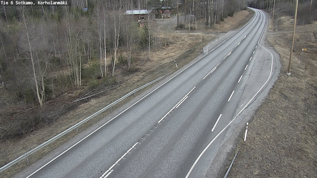 Weather Camera Image Road 6 Sotkamo, Korholanmäki, Sotkamo, Kainuu