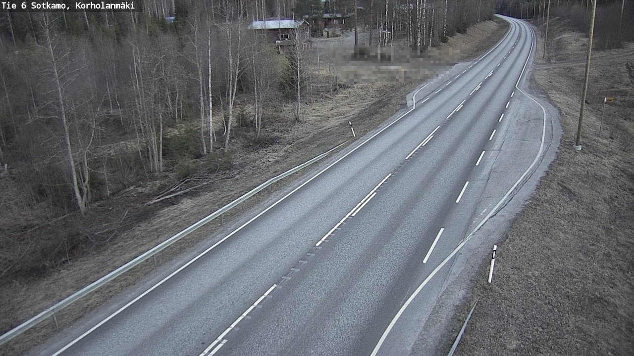 Weather Camera Image Road 6 Sotkamo, Korholanmäki, Sotkamo, Kainuu