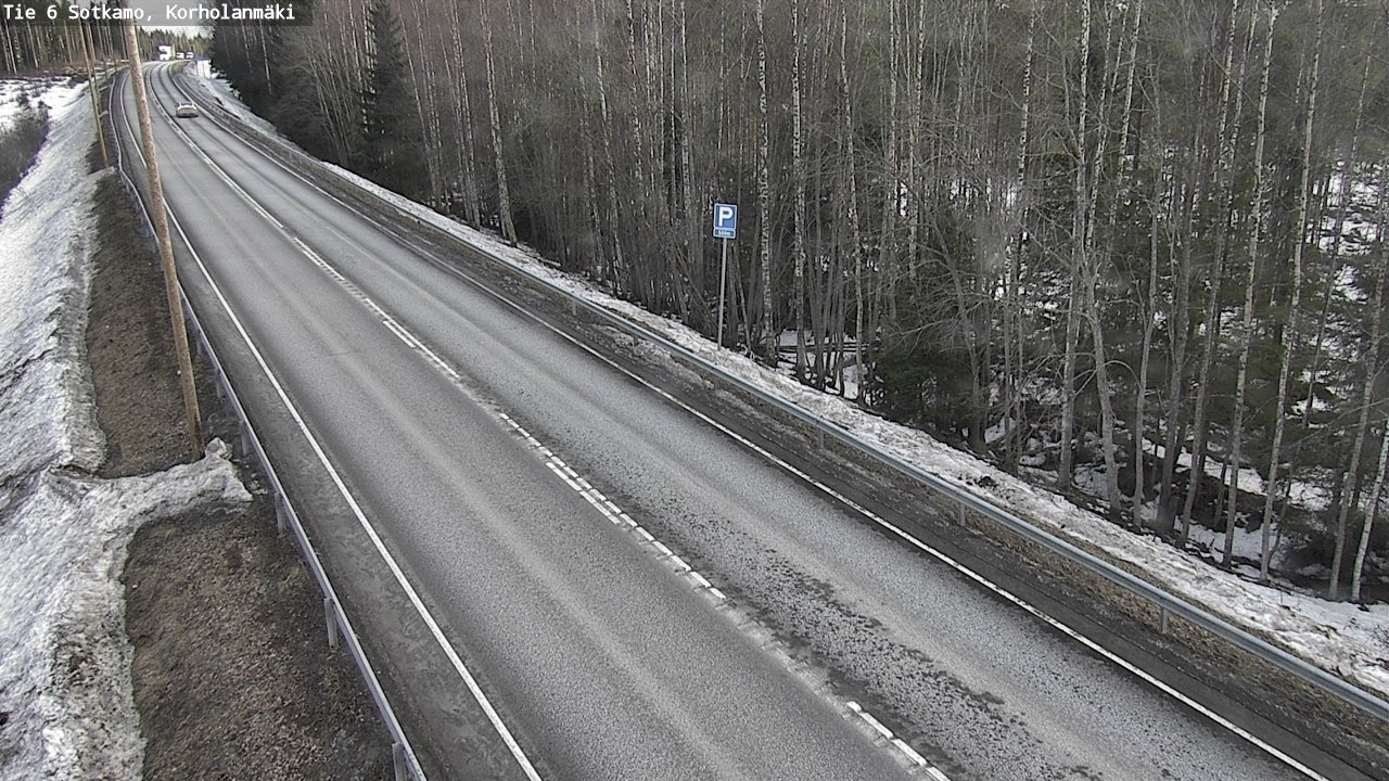 Weather Camera Image Road 6 Sotkamo, Korholanmäki, Sotkamo, Kainuu