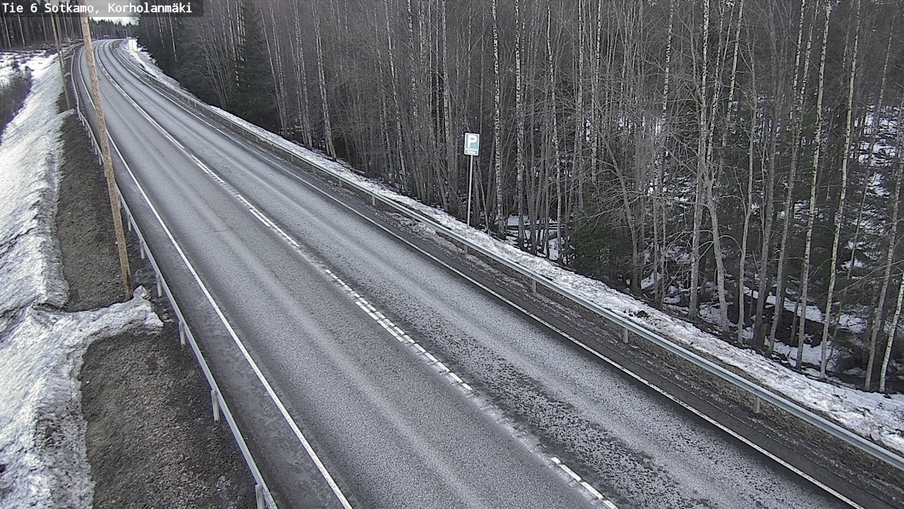 Weather Camera Image Road 6 Sotkamo, Korholanmäki, Sotkamo, Kainuu