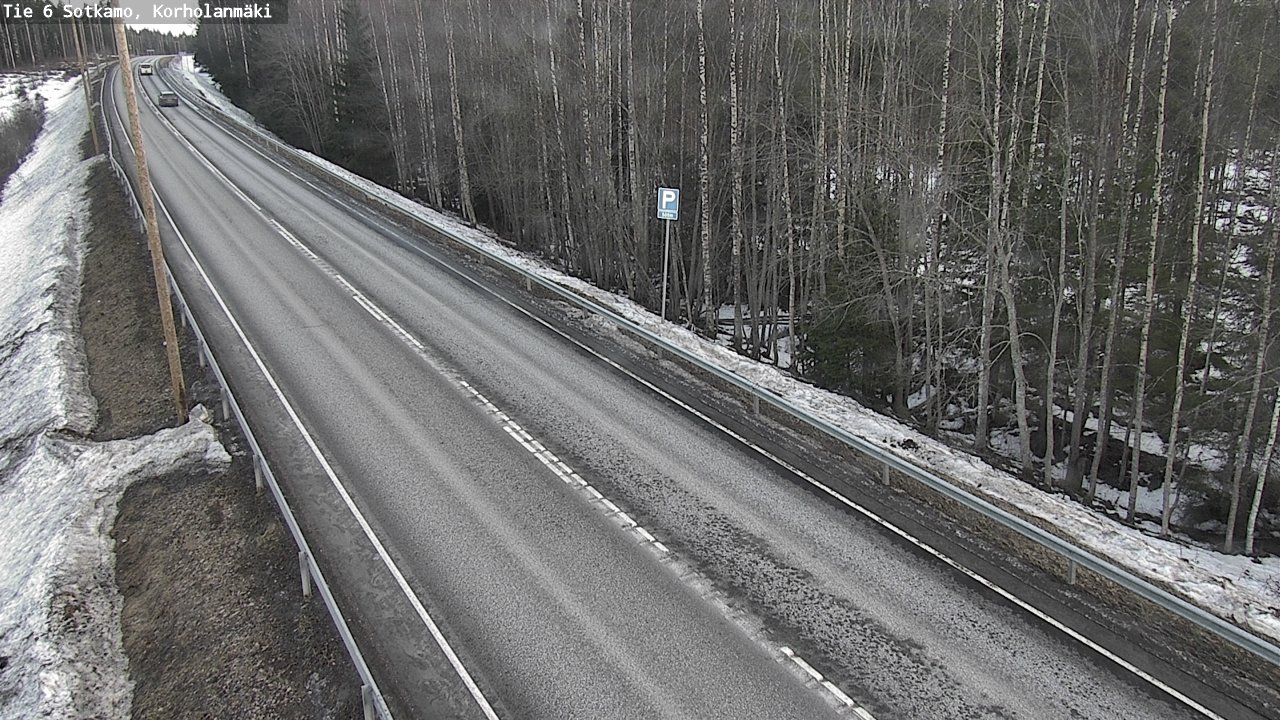 Weather Camera Image Road 6 Sotkamo, Korholanmäki, Sotkamo, Kainuu