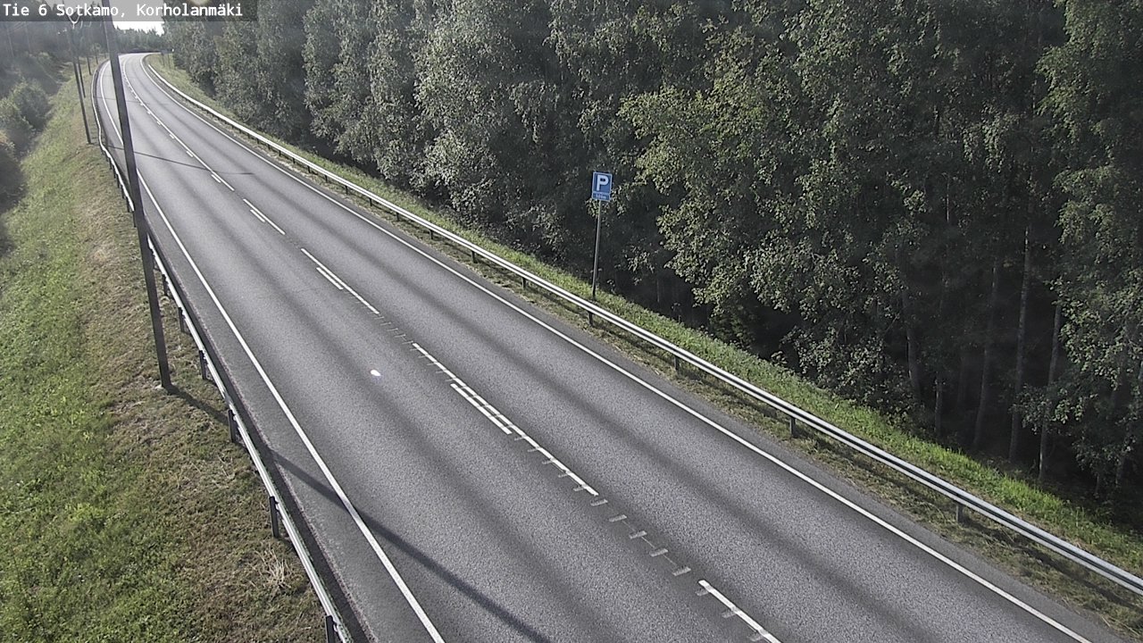 Weather Camera Image Road 6 Sotkamo, Korholanmäki, Sotkamo, Kainuu