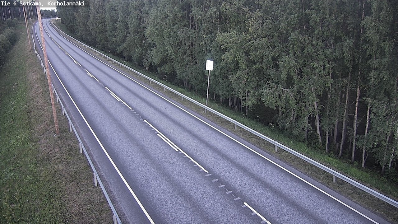 Kelikamerat Kuva Tie 6 Sotkamo, Korholanmäki, Sotkamo, Kainuu