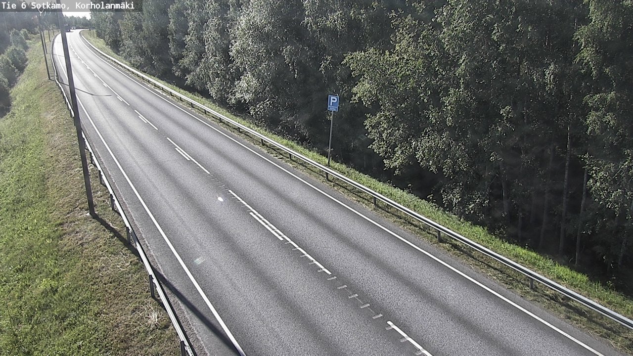 Weather Camera Image Road 6 Sotkamo, Korholanmäki, Sotkamo, Kainuu