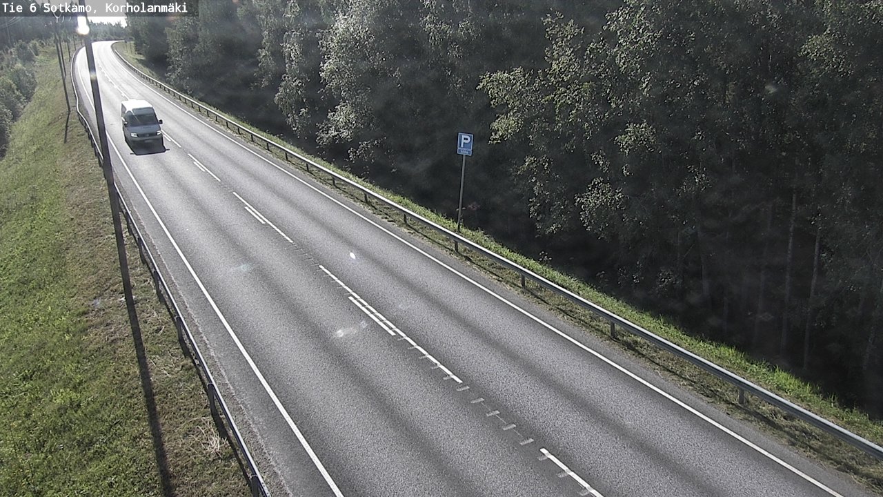 Weather Camera Image Road 6 Sotkamo, Korholanmäki, Sotkamo, Kainuu