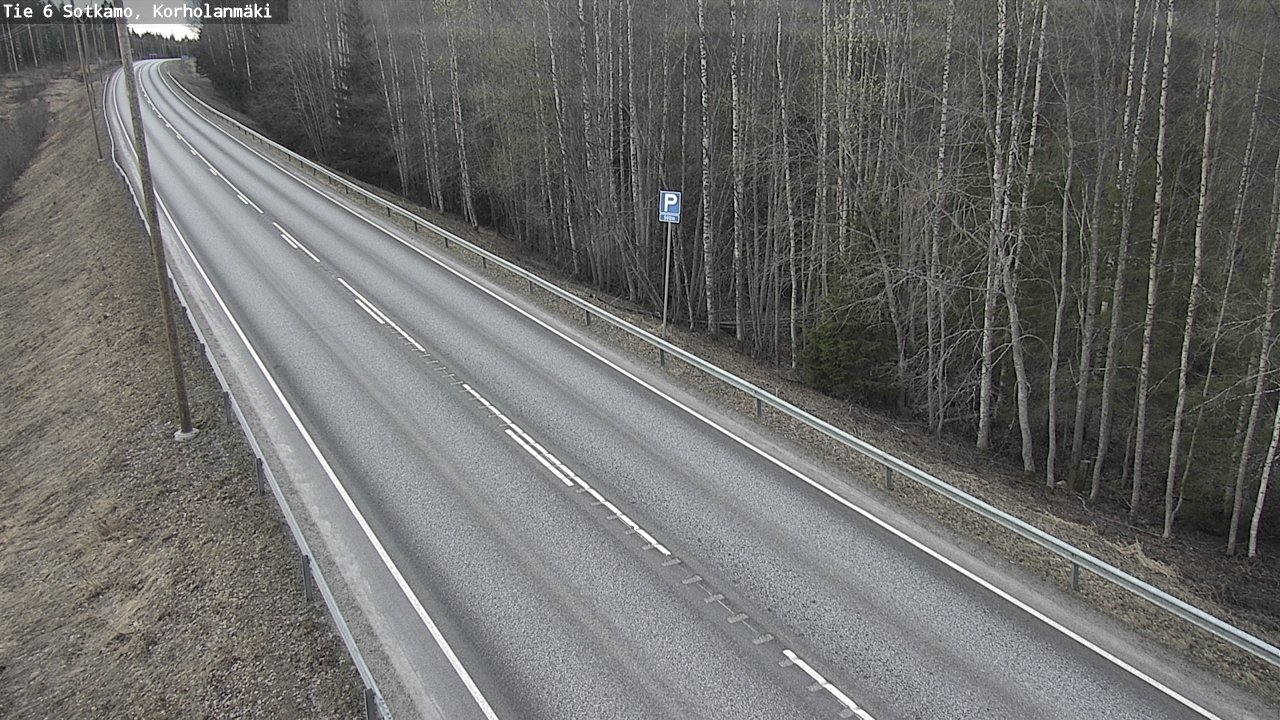 Weather Camera Image Road 6 Sotkamo, Korholanmäki, Sotkamo, Kainuu