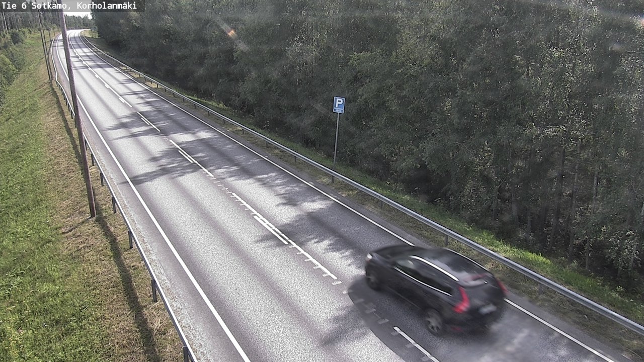 Weather Camera Image Road 6 Sotkamo, Korholanmäki, Sotkamo, Kainuu