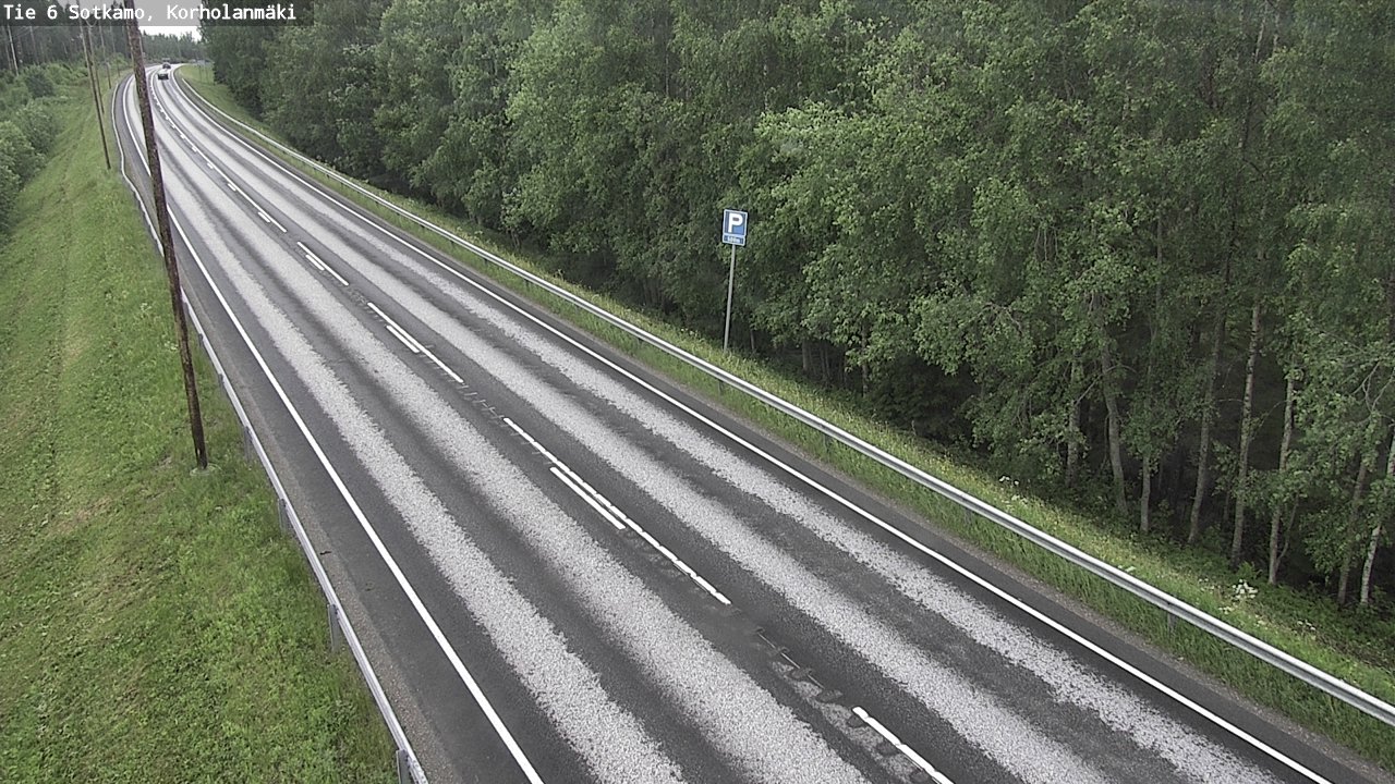 Weather Camera Image Road 6 Sotkamo, Korholanmäki, Sotkamo, Kainuu