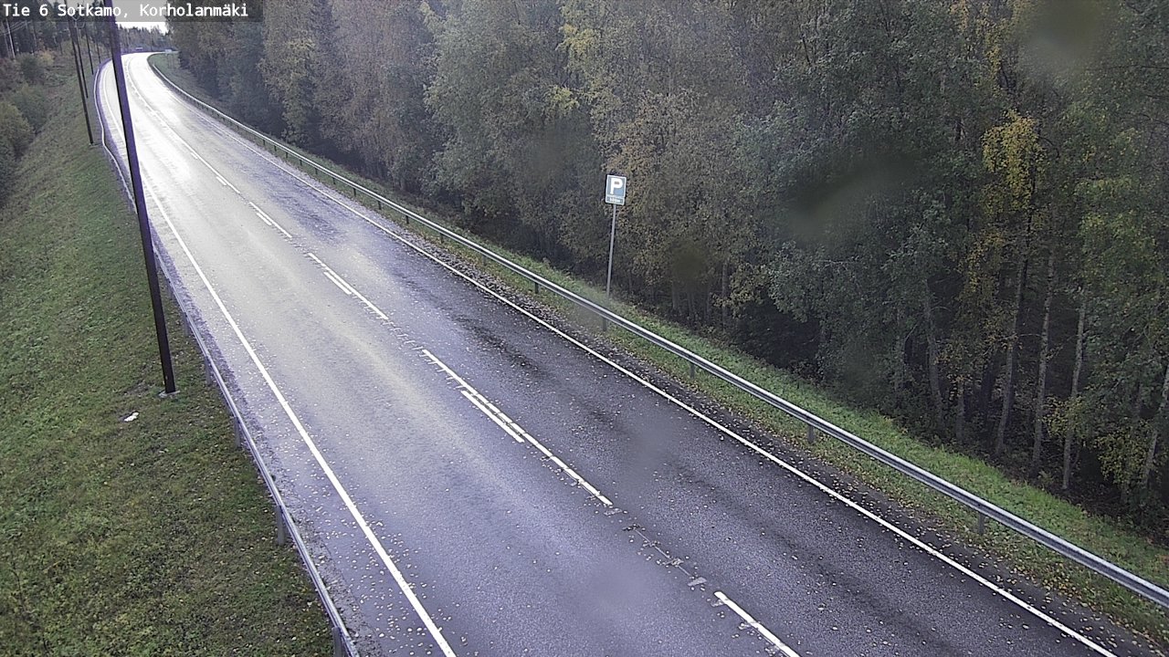 Weather Camera Image Road 6 Sotkamo, Korholanmäki, Sotkamo, Kainuu