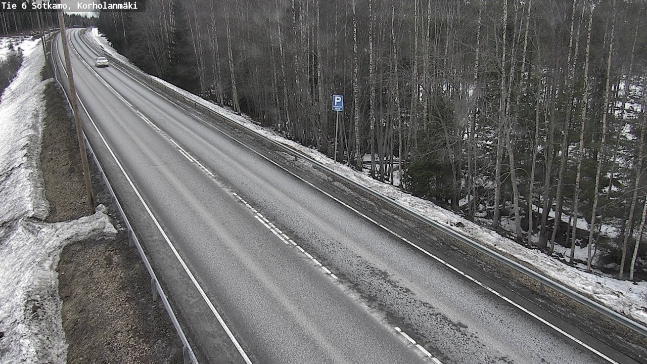 Weather Camera Image Road 6 Sotkamo, Korholanmäki, Sotkamo, Kainuu