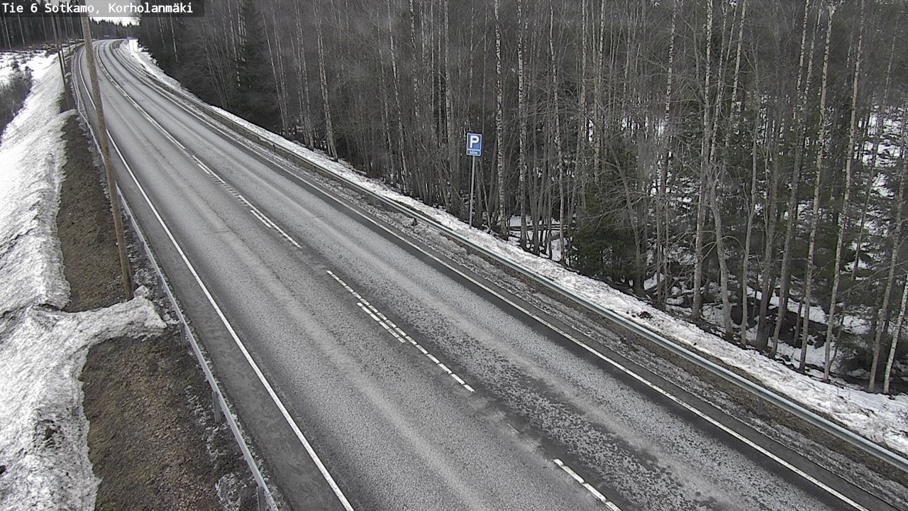 Weather Camera Image Road 6 Sotkamo, Korholanmäki, Sotkamo, Kainuu