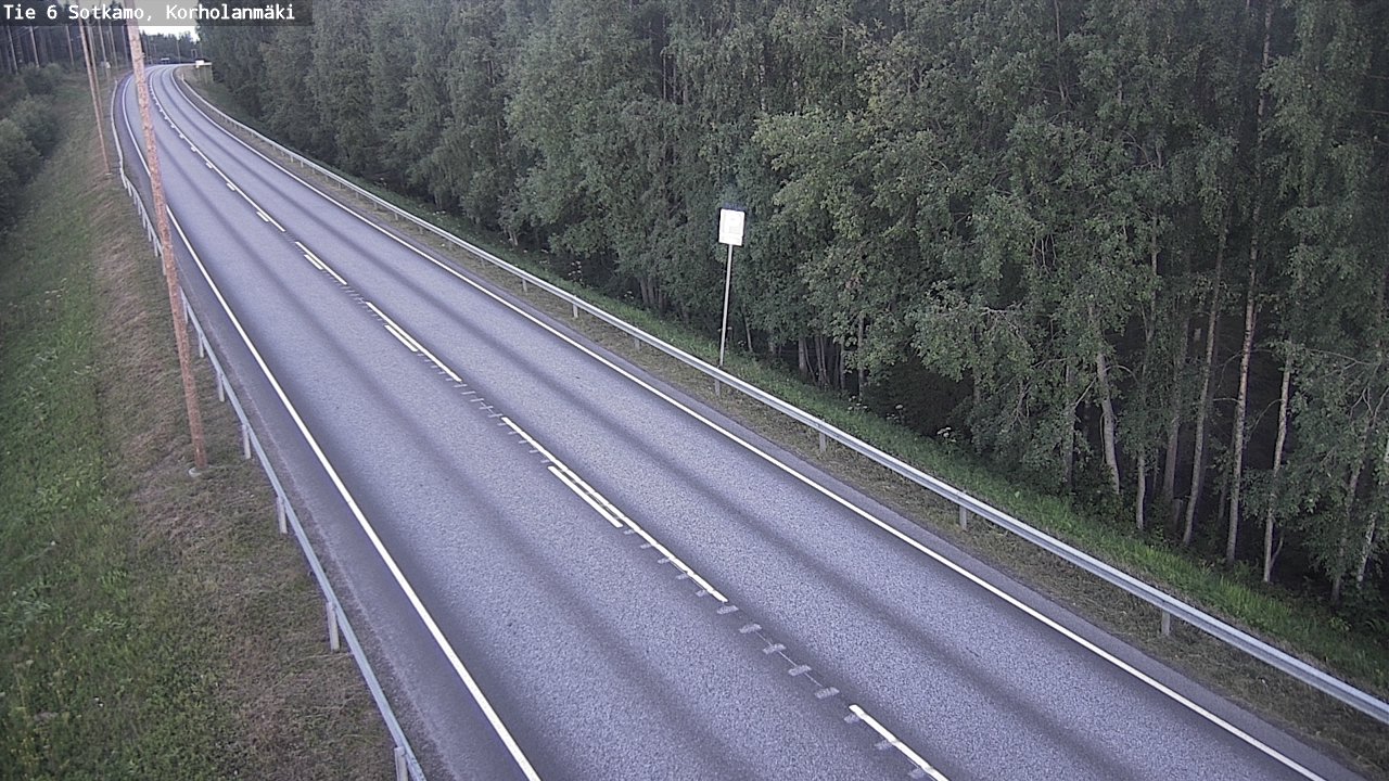 Kelikamerat Kuva Tie 6 Sotkamo, Korholanmäki, Sotkamo, Kainuu