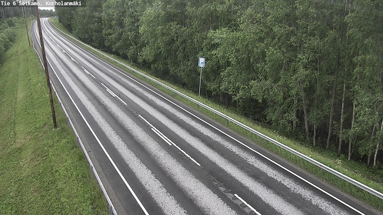 Weather Camera Image Road 6 Sotkamo, Korholanmäki, Sotkamo, Kainuu